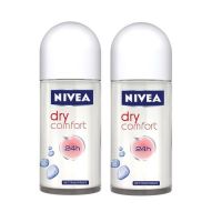 foto de Desodorante Nivea Roll On Dry Confort 50ml 2 unidades