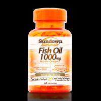 foto de Óleo de Peixe Sundown Naturals Fish Oil 1000mg 60 Cápsulas