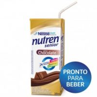 foto de NUTREN SENIOR Chocolate Suplemento Alimentar 200ml