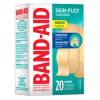 foto de Curativo Band-Aid Skin Flex Variados 20 Unidades