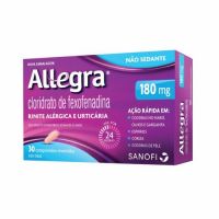 Antialérgico Allegra 180Mg Sanofi 30 Comprimidos