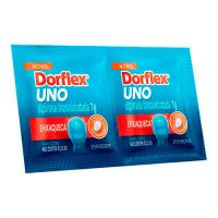 foto de Dorflex Uno Sanofi Enxaqueca 1g 2 Comprimidos Efervescentes
