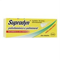 foto de Supradyn Ativa Bayer 10 Comprimidos Efervescentes