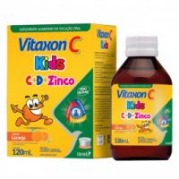 foto de Vitaxon C Kids Solução Oral Sabor Laranja 120Ml