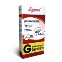 foto de Paracetamol 750mg c/ 20 Comprimidos Genérico Legrand