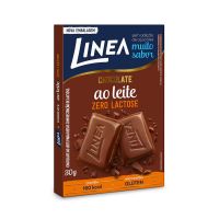 foto de Chocolate Linea ao Leite Zero Lactose Zero Açúcar 30g