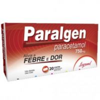 foto de Paralgen 750mg c/ 20 Comprimidos