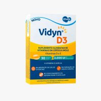 foto de Vidyn D3 Vitamina D3 2.000UI com 30 cápsulas moles EMS