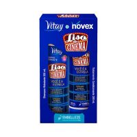 foto de Kit Novex Liso De Cinema Shampoo 300ml + Tratamento Condicionante 300ml