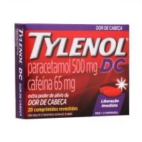 Analgésico Tylenol Dc 500Mg 20 Comprimidos
