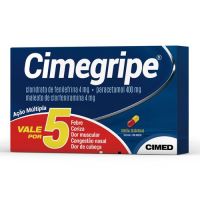Cimegripe 400+4+4Mg Cx 20 Cap