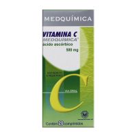 foto de Vitamina C 500mg Medquímica com 20 Comprimidos