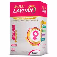 foto de Suplemento Multivitaminico Lavitan Mulher 30 Comprimidos Revestidos