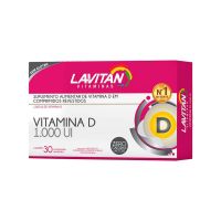 foto de Lavitan Vitamina D 1.000UI 30 Comprimidos Revestidos