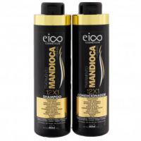 foto de Kit Eico Life Tratamento Mandioca Shampoo +Condicionador