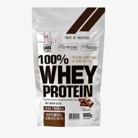 foto de 100% Whey Protein Pouch Health Labs Sabor Chocolate 900G