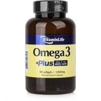 foto de Ômega 3 + Plus 1000mg 90 cápsulas - Vitaminlife