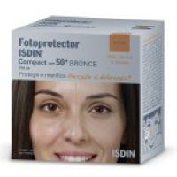 foto de Fotoprotetor Facial Isdin Compact Cor Bronze FPS50+ 1 Unidade