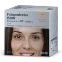 foto de Fotoprotetor Facial Isdin Compact Cor Areia FPS50+ 1 Unidade